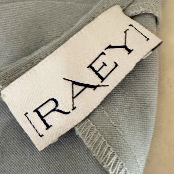 Raey Wide Sleeve Midi Sheath Dress 10 Blue - Picture 7 of 10